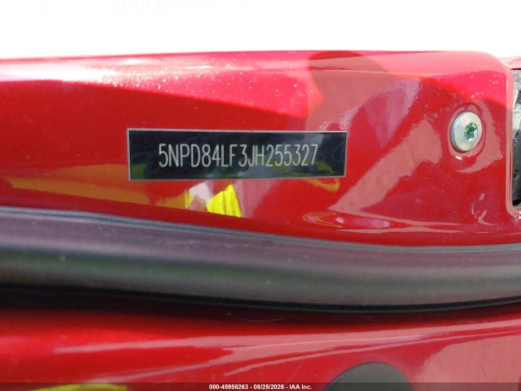 5NPD84LF3JH255327 2018 HYUNDAI ELANTRA photo no. 9