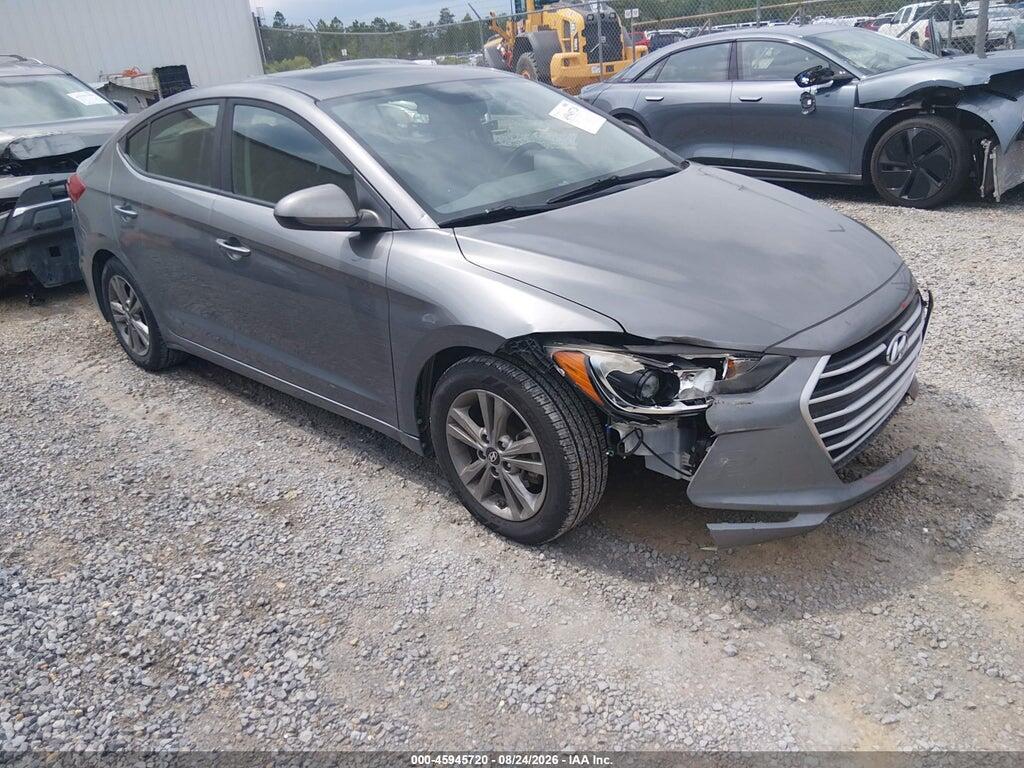 2018 HYUNDAI ELANTRA 5NPD84LF3JH273889