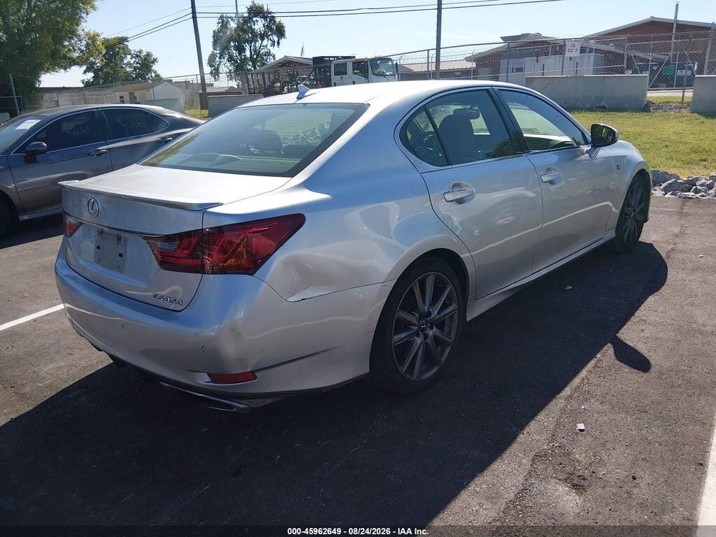 JTHBE1BL4E5038301 2014 LEXUS GS 350 photo no. 4