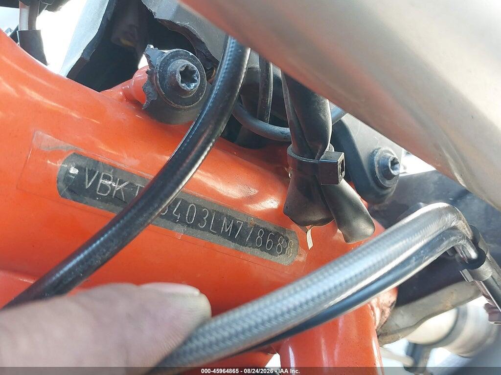 VBKTR3403LM778688 2020 KTM 790 photo no. 10
