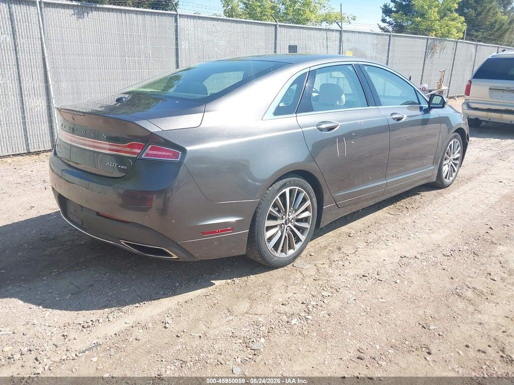 3LN6L5D98HR605043 2017 LINCOLN MKZ photo no. 4