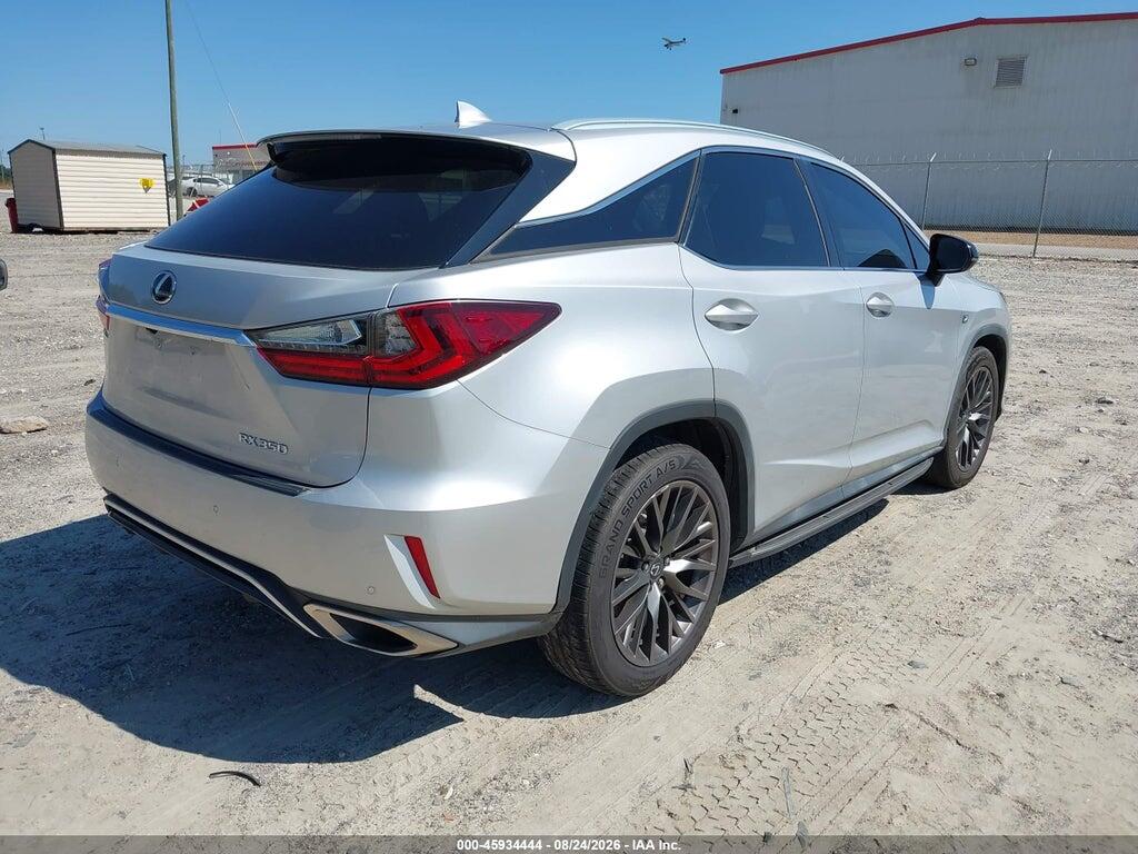 2T2BZMCA0GC052878 2016 LEXUS RX 350 photo no. 4
