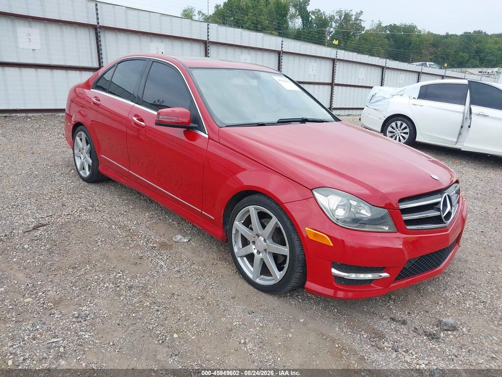 2014 MERCEDES-BENZ C 250 WDDGF4HB7EG256411