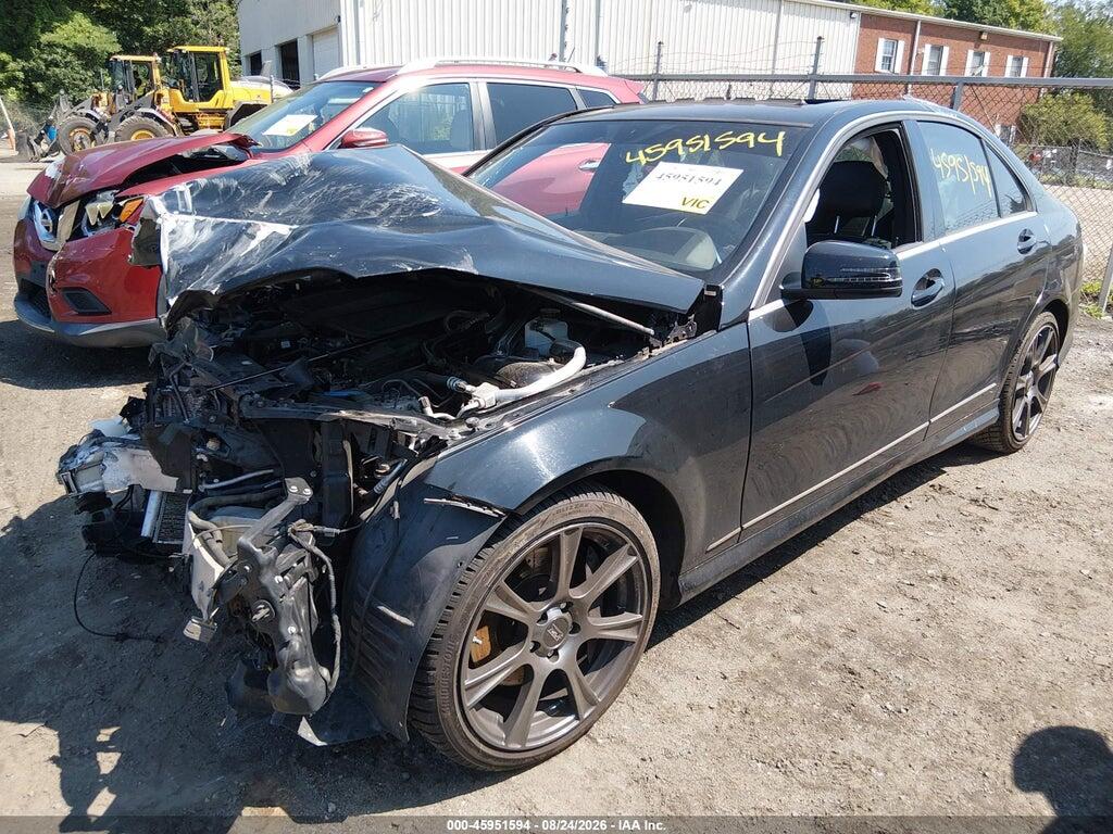WDDGF8ABXEA895094 2014 MERCEDES-BENZ C 300 photo no. 2