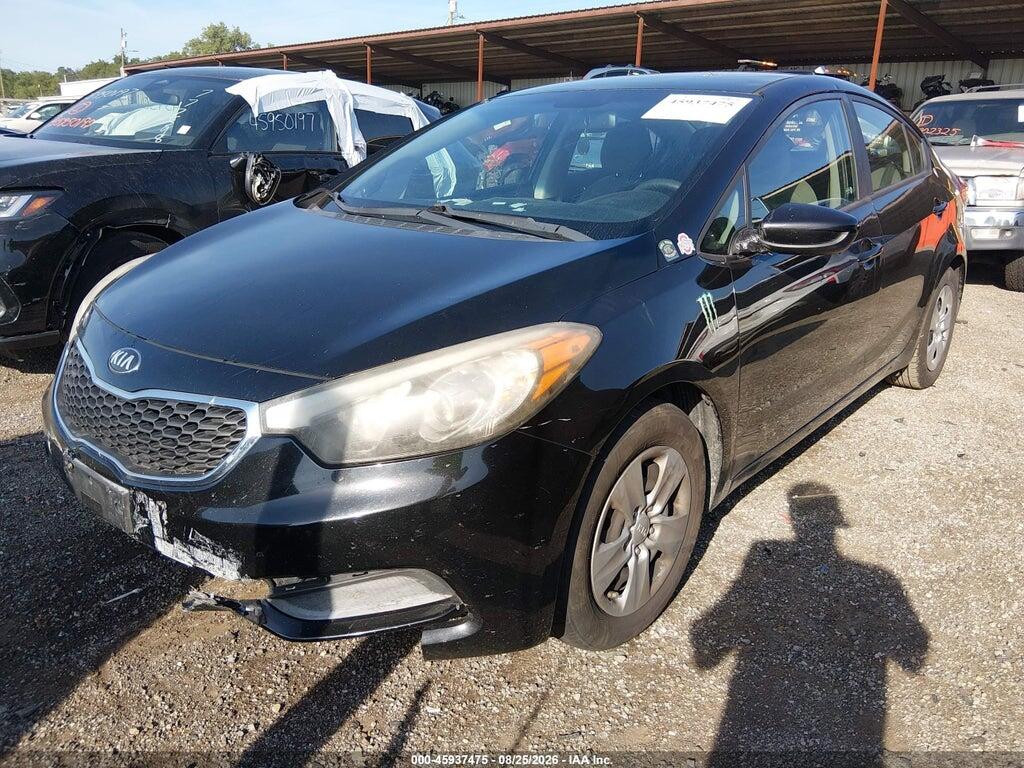 KNAFK4A61F5260866 2015 KIA FORTE photo no. 2