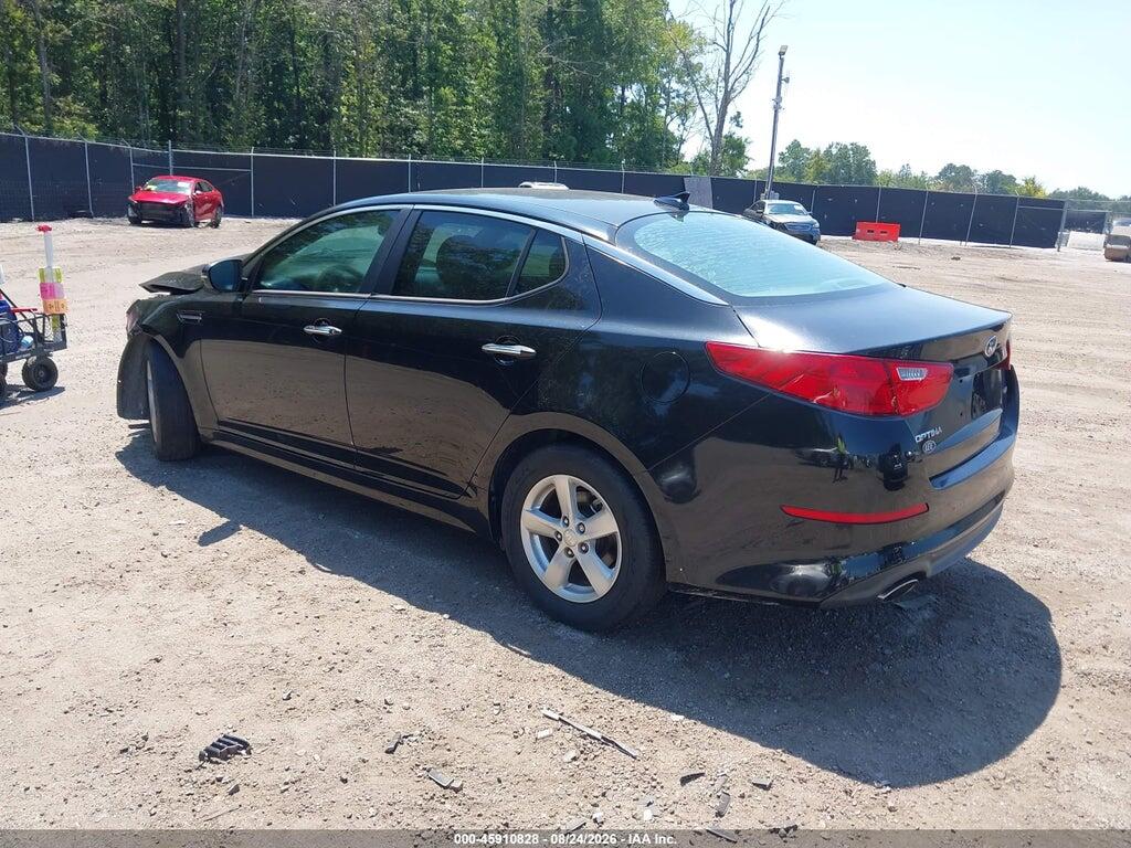 KNAGM4A76F5660204 2015 KIA OPTIMA photo no. 3