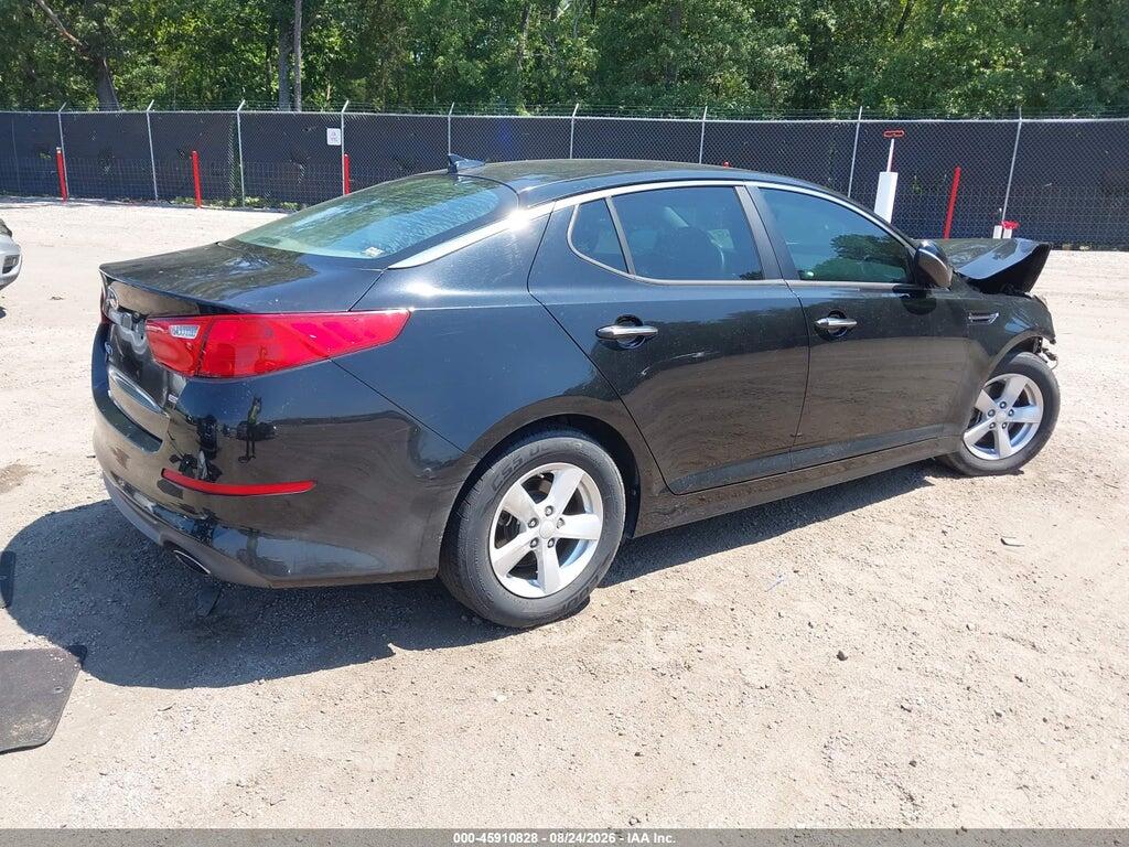 KNAGM4A76F5660204 2015 KIA OPTIMA photo no. 4