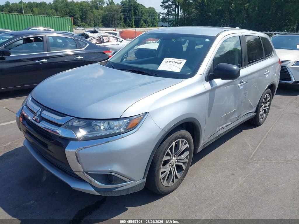JA4AZ2A38HZ036938 2017 MITSUBISHI OUTLANDER photo no. 2