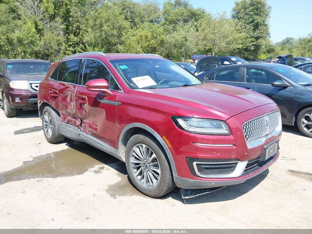 2019 LINCOLN NAUTILUS 2LMPJ6K96KBL66895