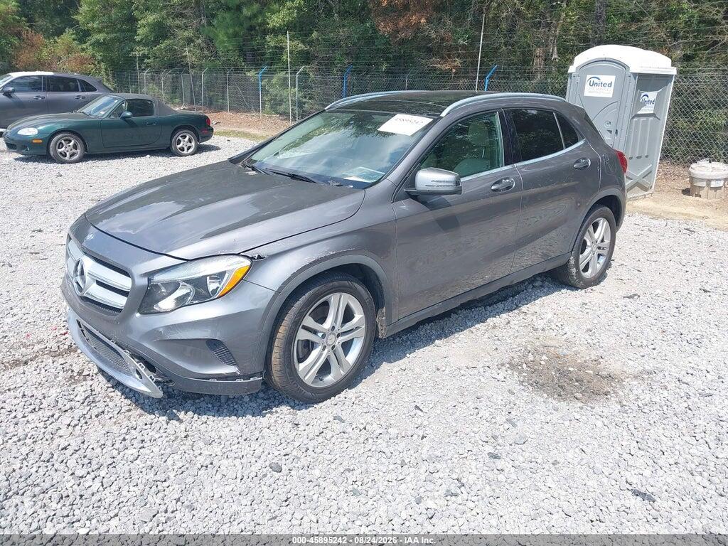 WDCTG4EB4GJ207600 2016 MERCEDES-BENZ GLA 250 photo no. 2