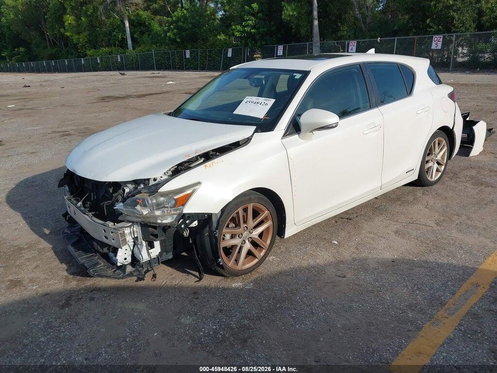 JTHKD5BH0F2247723 2015 LEXUS CT 200H photo no. 2