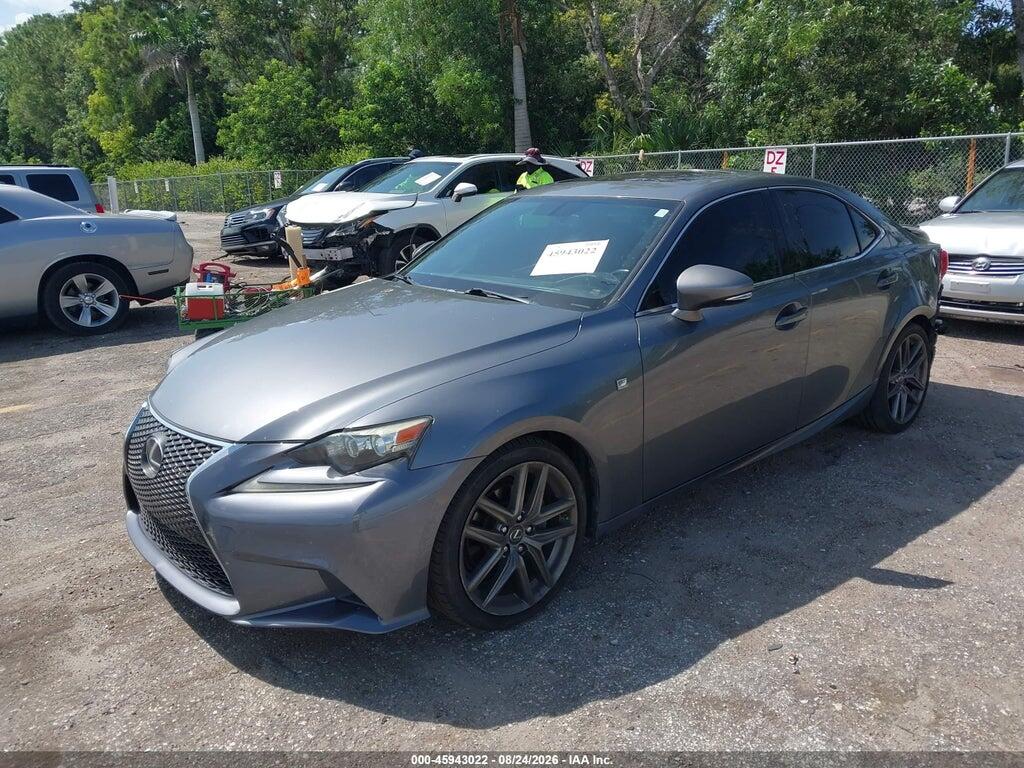 JTHCF1D23F5029502 2015 LEXUS IS 250 photo no. 2