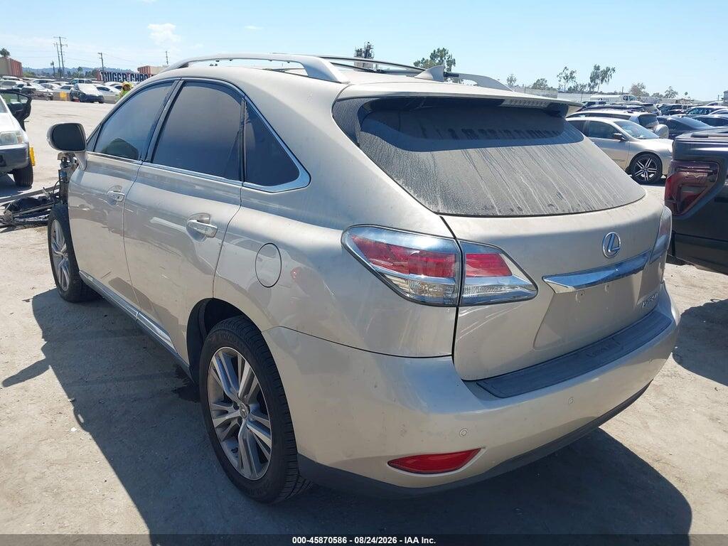 2T2BK1BA6FC287224 2015 LEXUS RX 350 photo no. 3