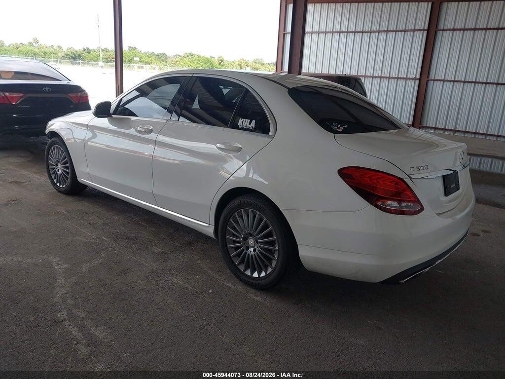 55SWF4KB3FU034599 2015 MERCEDES-BENZ C 300 photo no. 3