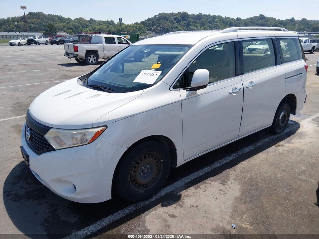 JN8AE2KP8E9101323 2014 NISSAN QUEST photo no. 2
