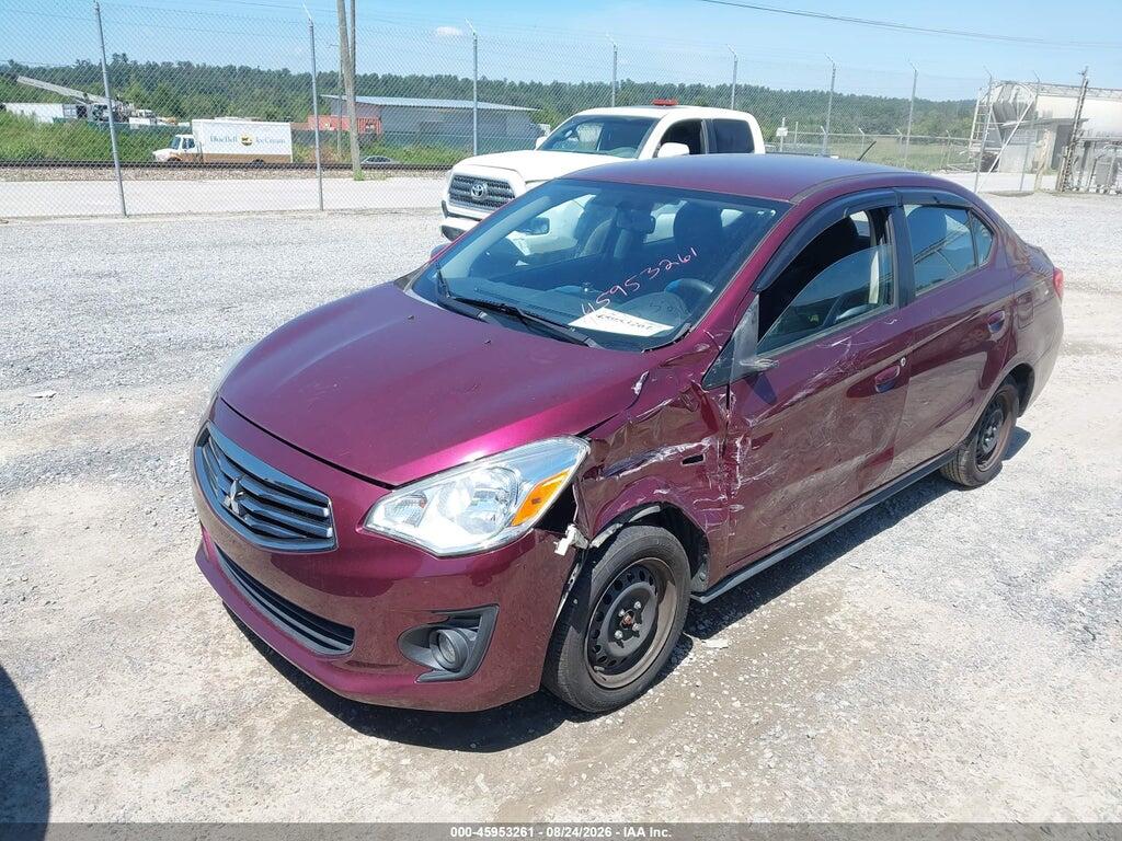 ML32F3FJ6KHF11778 2019 MITSUBISHI MIRAGE G4 photo no. 2