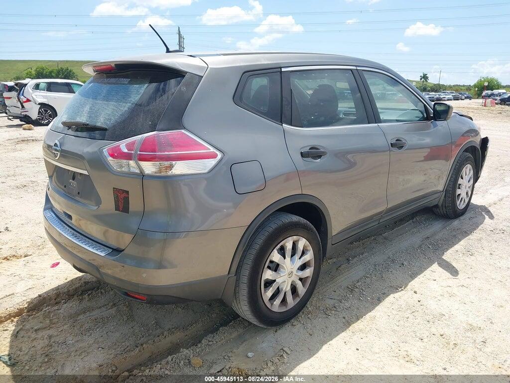 KNMAT2MT9GP601663 2016 NISSAN ROGUE photo no. 4