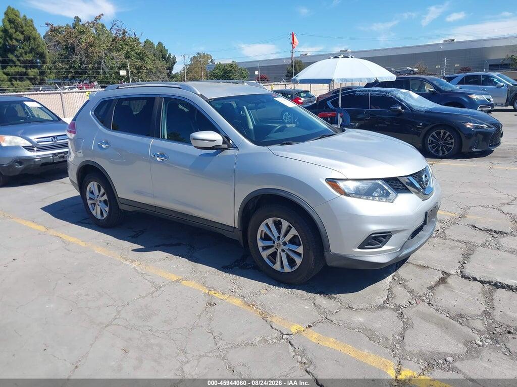 2016 NISSAN ROGUE KNMAT2MT2GP684546