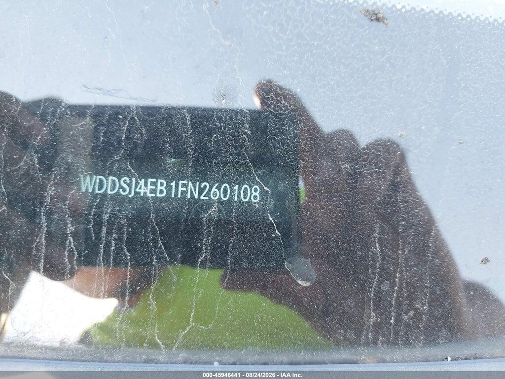 WDDSJ4EB1FN260108 2015 MERCEDES-BENZ CLA 250 photo no. 9
