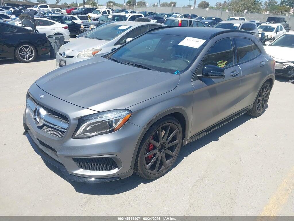 WDDTG5CB8FJ136694 2015 MERCEDES-BENZ GLA 45 AMG photo no. 2