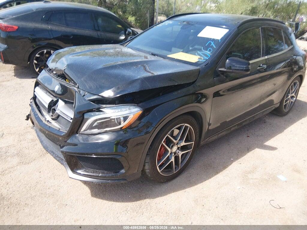 WDDTG5CB4FJ106737 2015 MERCEDES-BENZ GLA 45 AMG photo no. 2