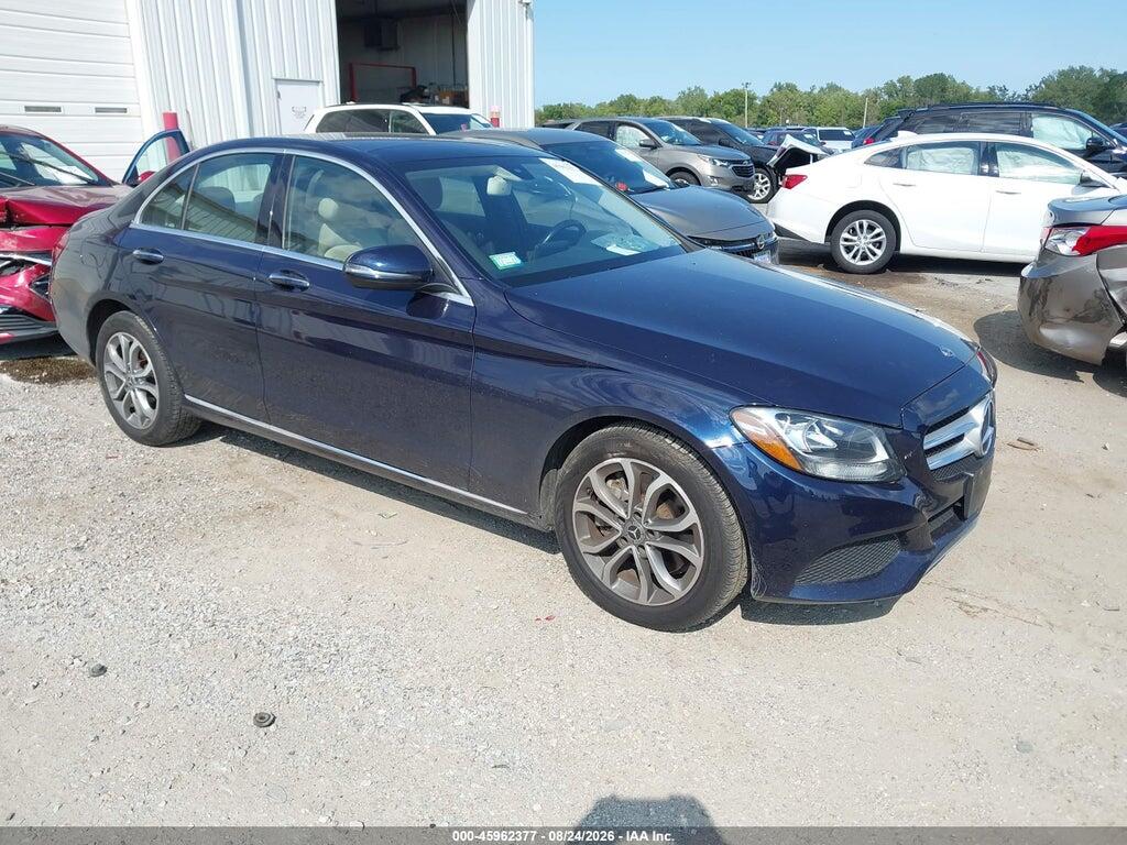 2018 MERCEDES-BENZ C 300 WDDWF4KB1JR326360
