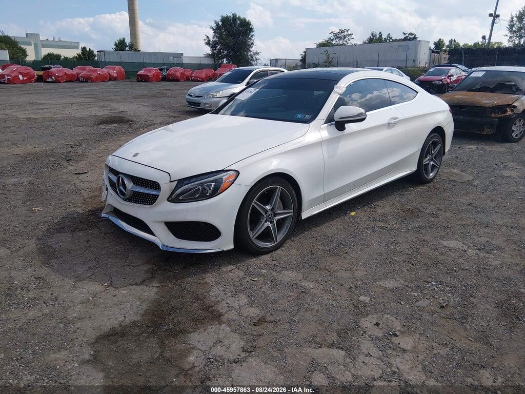 WDDWJ4KB2JF681778 2018 MERCEDES-BENZ C 300 photo no. 2