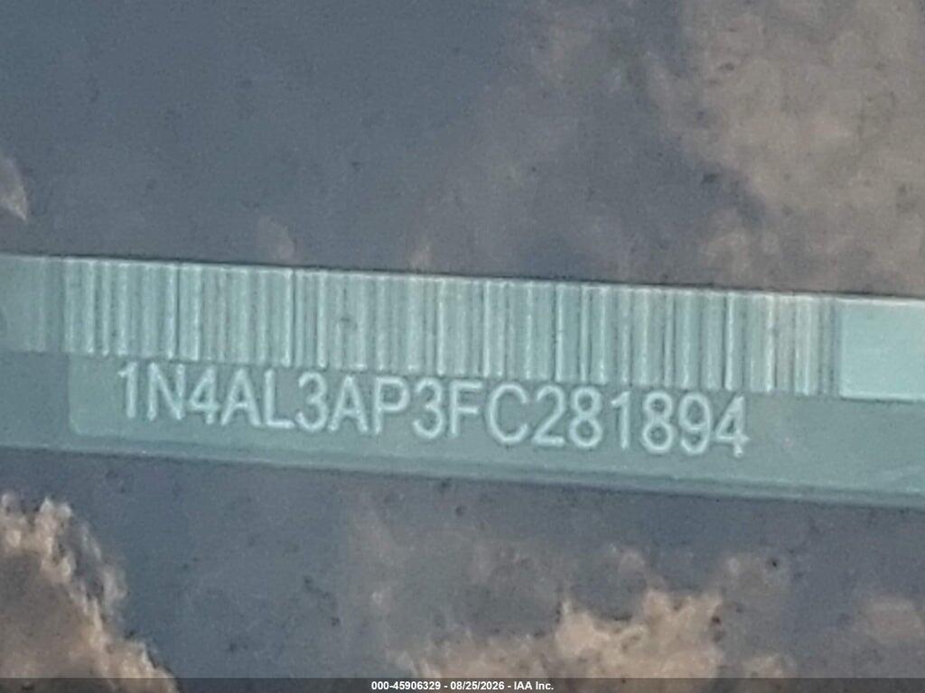 1N4AL3AP3FC281894 2015 NISSAN ALTIMA photo no. 9