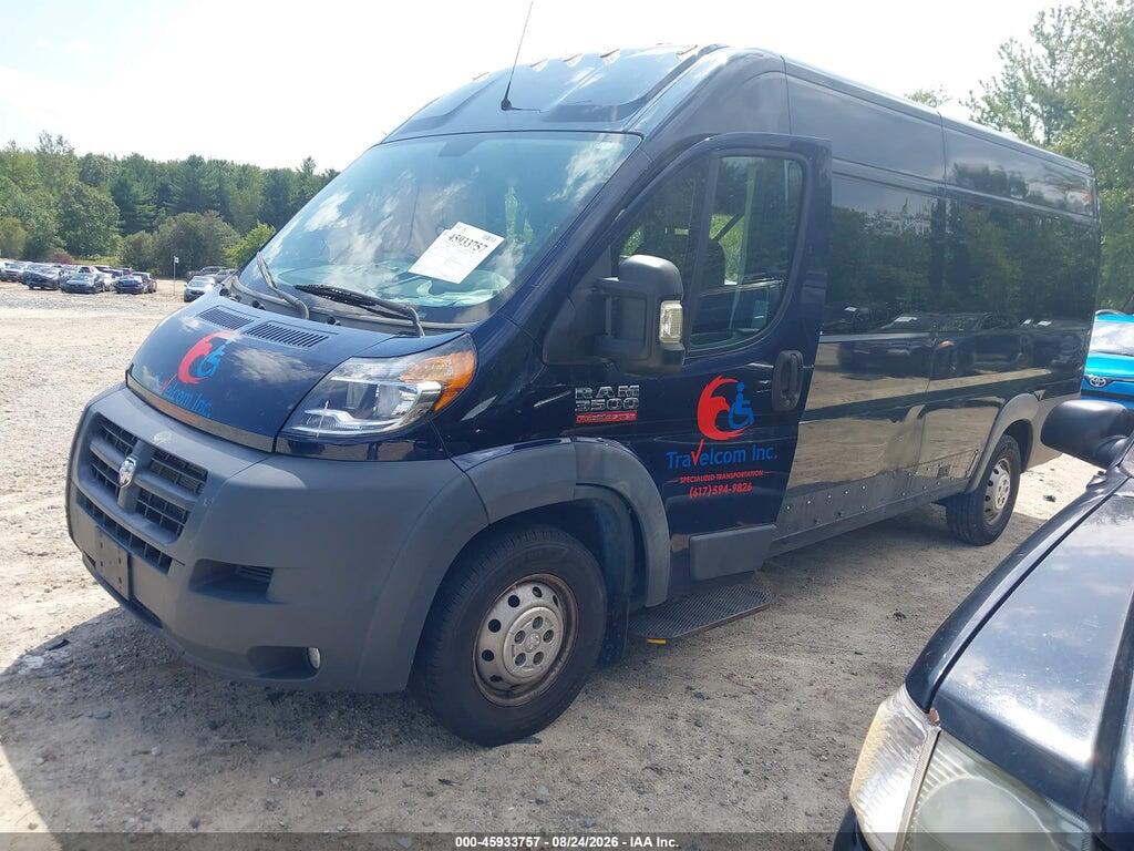 3C6URVUG1HE507110 2017 RAM PROMASTER 3500 photo no. 2