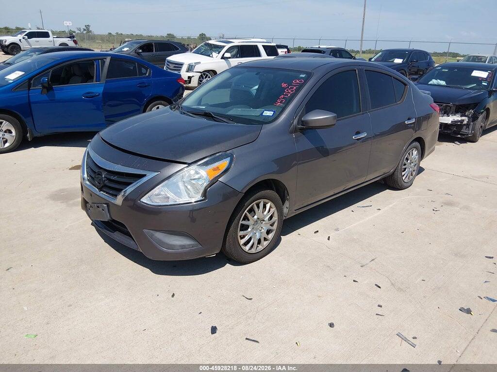 3N1CN7AP3KL840625 2019 NISSAN VERSA photo no. 2