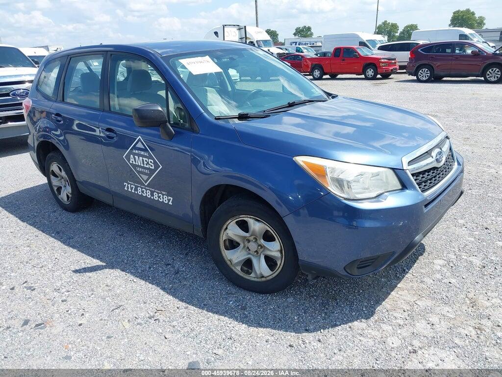 2014 SUBARU FORESTER JF2SJAAC1EH442784