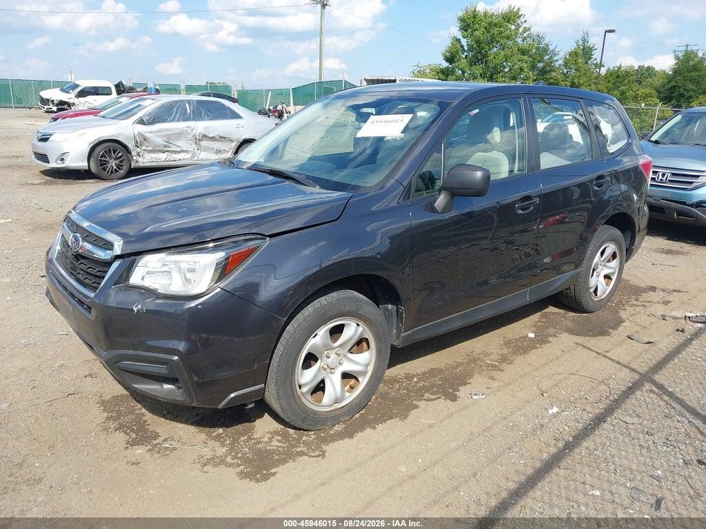 JF2SJAAC9HH401582 2017 SUBARU FORESTER photo no. 2