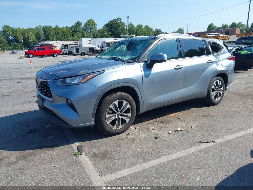 5TDGZRAH4LS006995 2020 TOYOTA HIGHLANDER photo no. 2