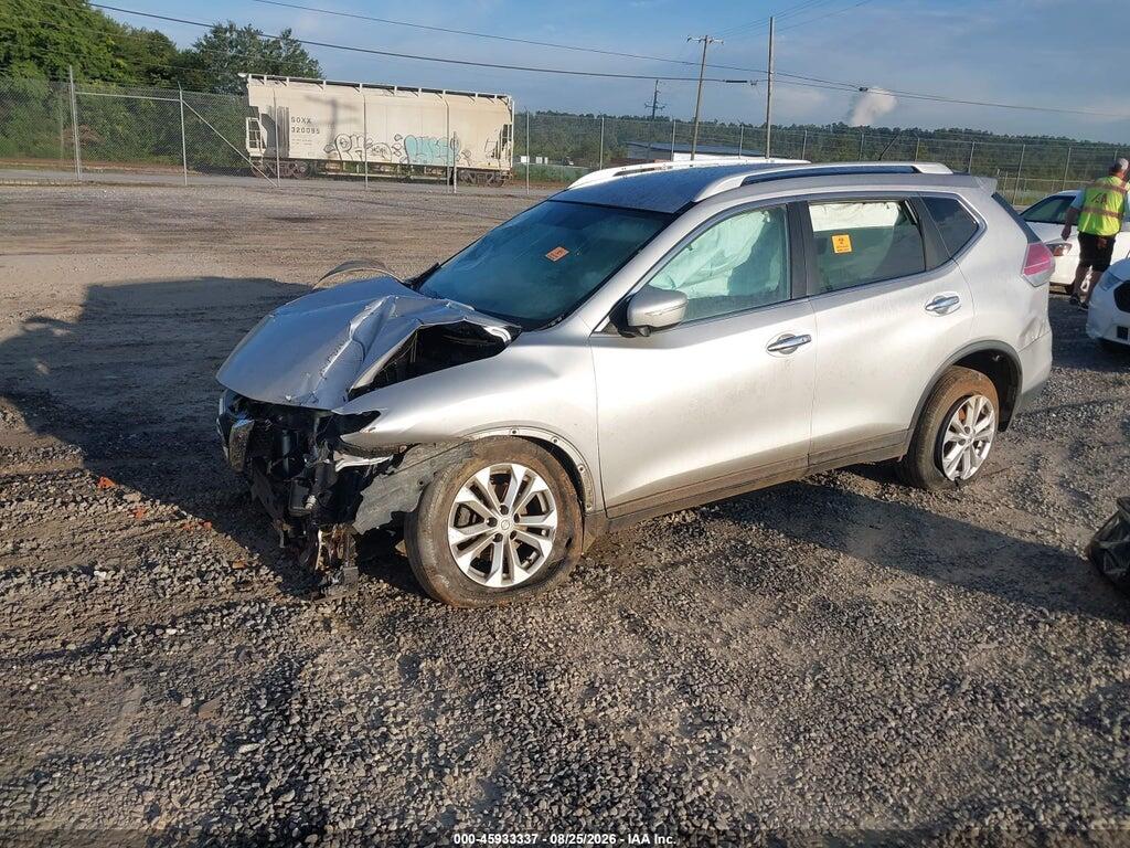 KNMAT2MV7FP569098 2015 NISSAN ROGUE photo no. 2