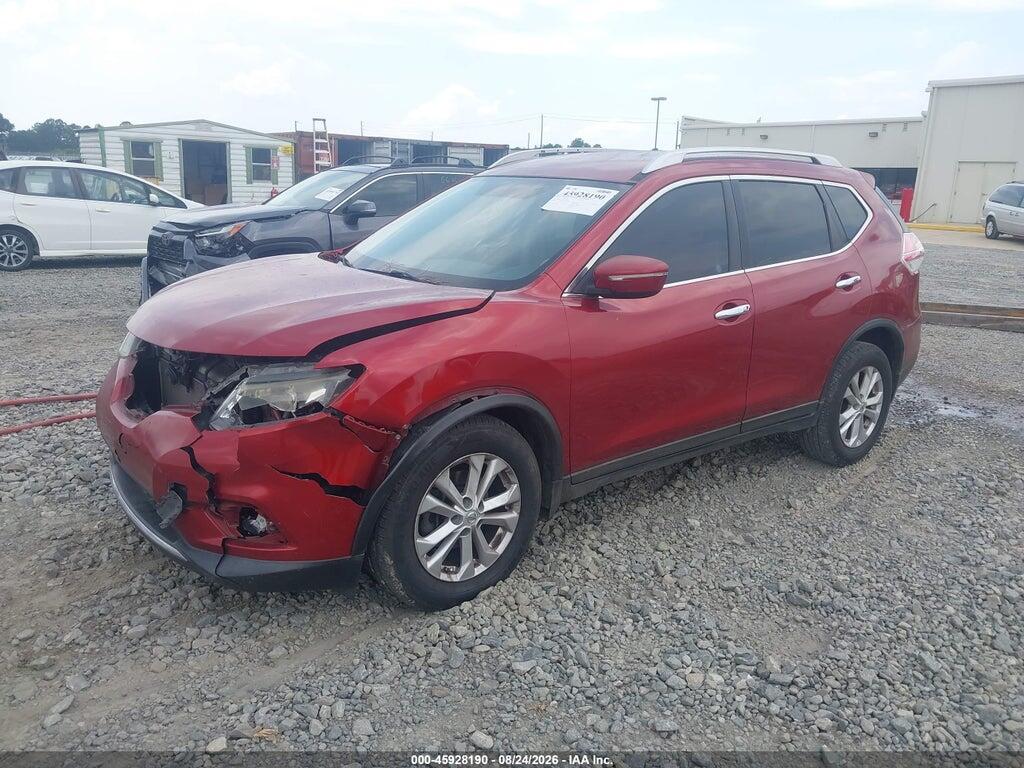 KNMAT2MT5FP549320 2015 NISSAN ROGUE photo no. 2