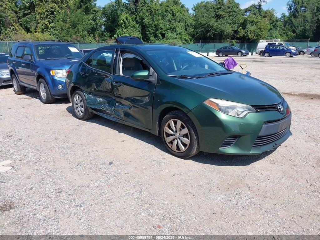 2014 TOYOTA COROLLA 2T1BURHE0EC228143