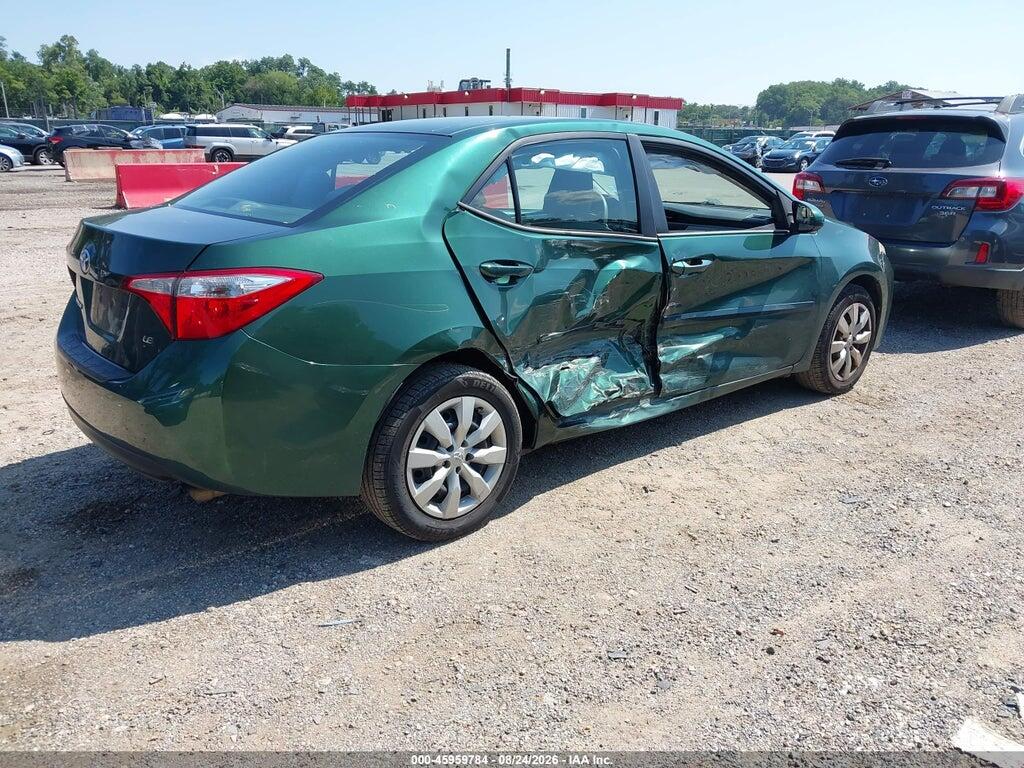 2T1BURHE0EC228143 2014 TOYOTA COROLLA photo no. 4