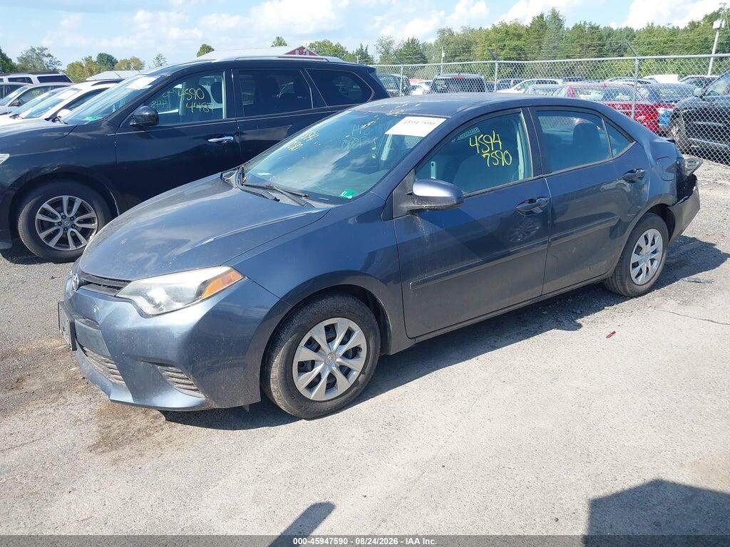 2T1BURHE6EC076191 2014 TOYOTA COROLLA photo no. 2