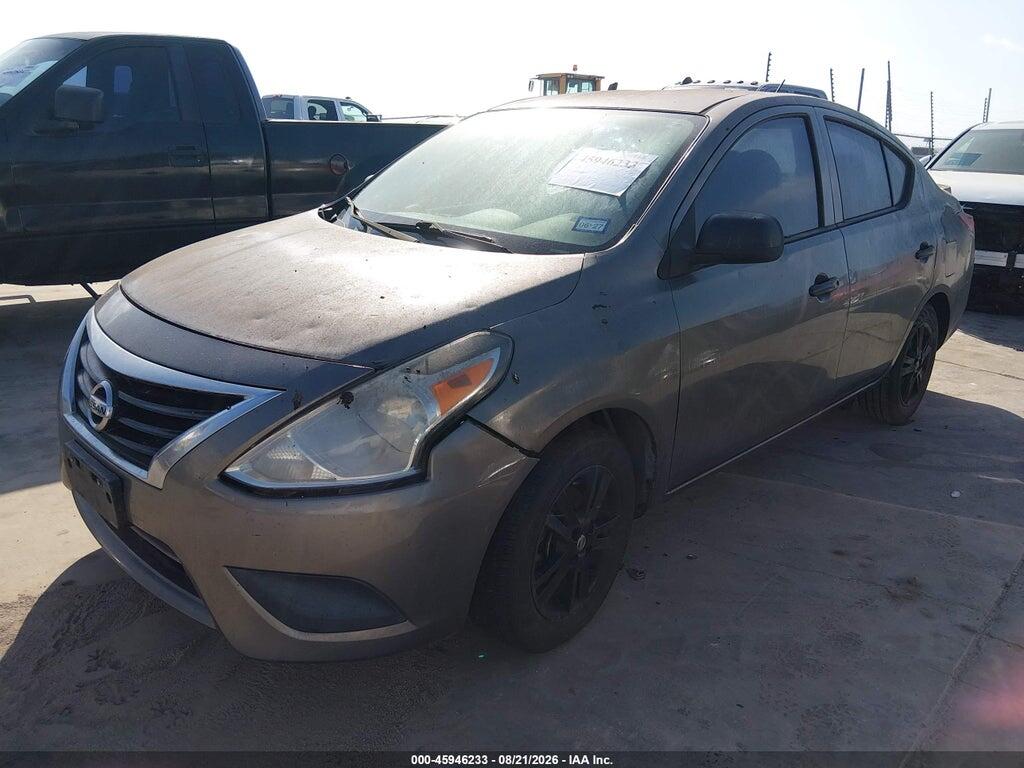3N1CN7AP9FL848878 2015 NISSAN VERSA photo no. 2