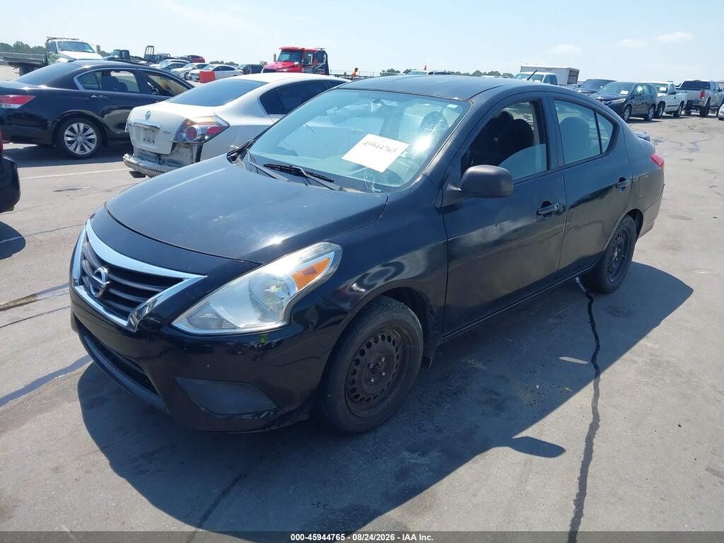 3N1CN7AP9FL834818 2015 NISSAN VERSA photo no. 2