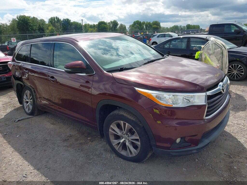2014 TOYOTA HIGHLANDER 5TDBKRFHXES009488