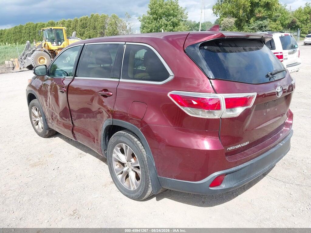 5TDBKRFHXES009488 2014 TOYOTA HIGHLANDER photo no. 3