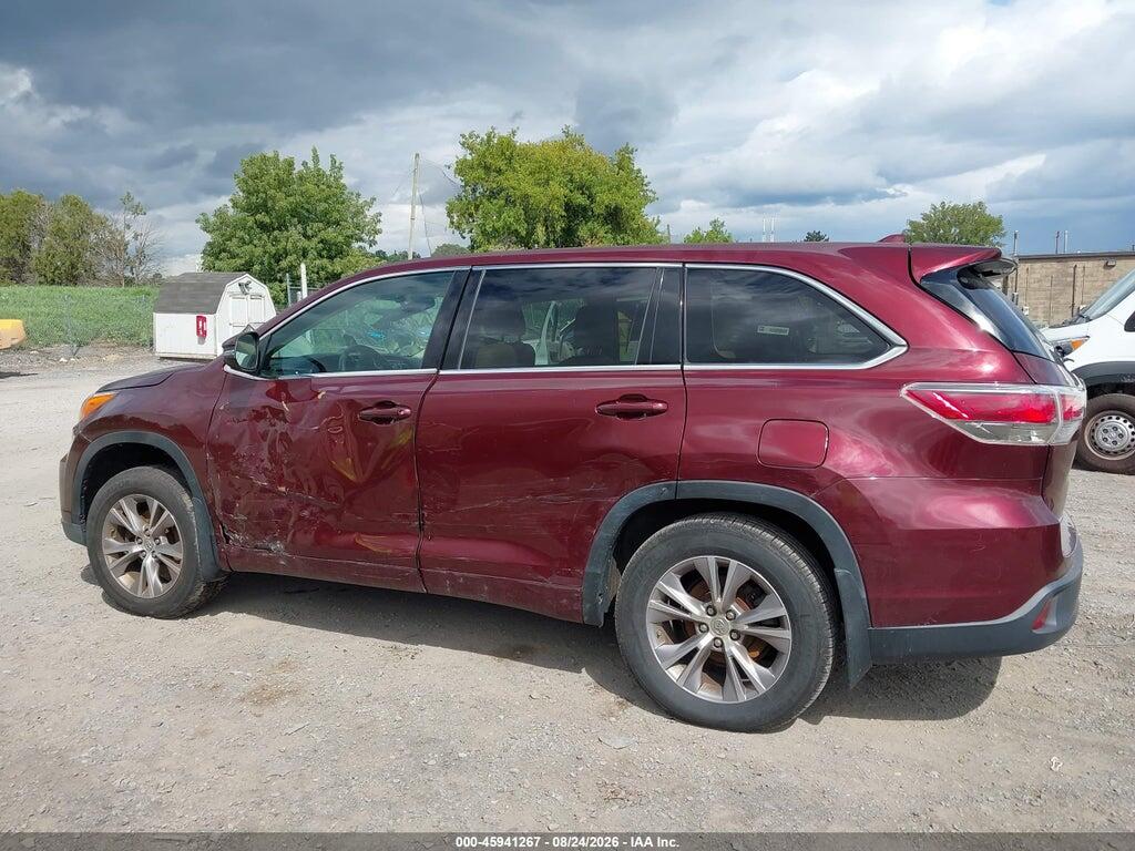 5TDBKRFHXES009488 2014 TOYOTA HIGHLANDER photo no. 6