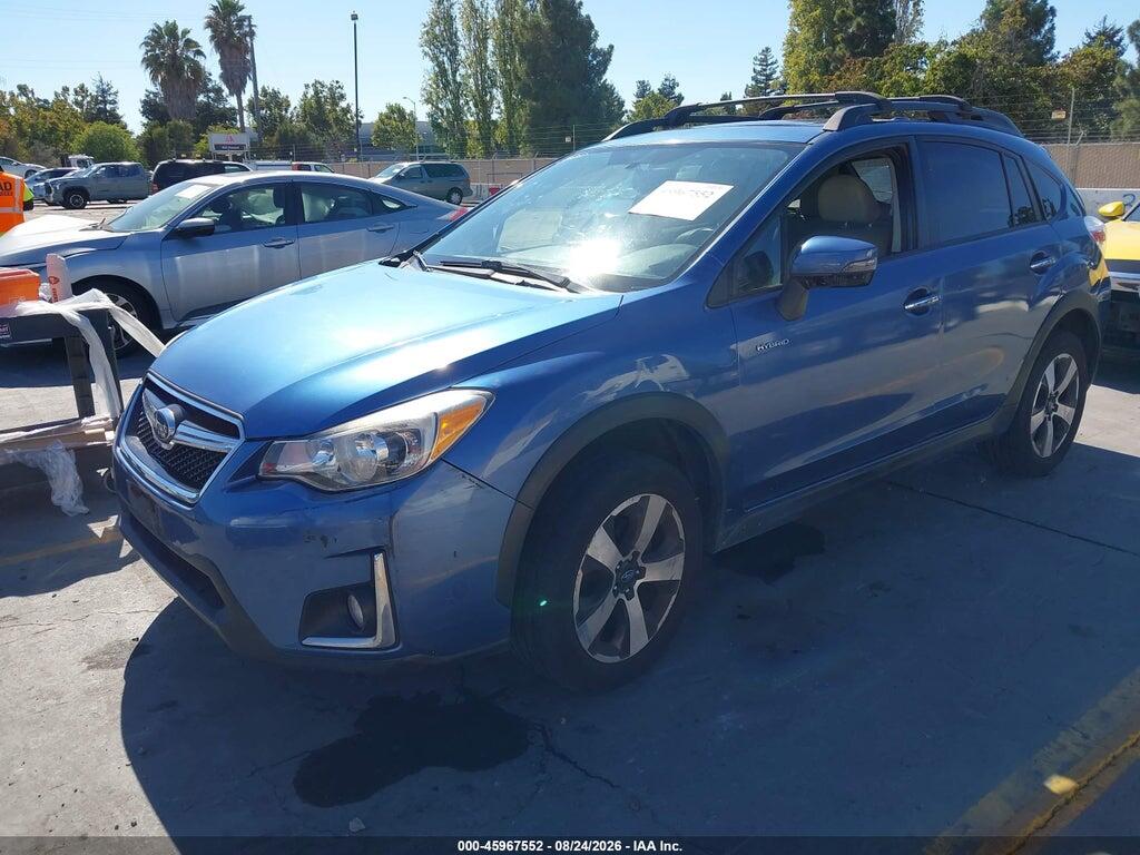 JF2GPBLCXGH203051 2016 SUBARU CROSSTREK HYBRID photo no. 2