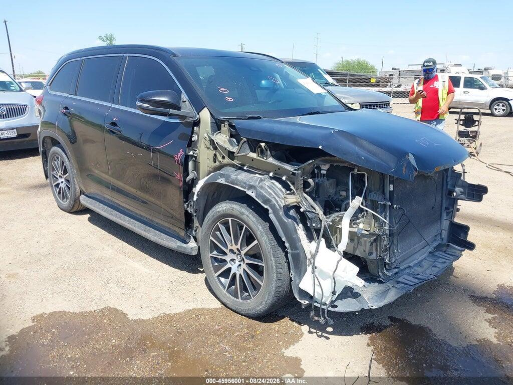 2017 TOYOTA HIGHLANDER 5TDKZRFH9HS214459