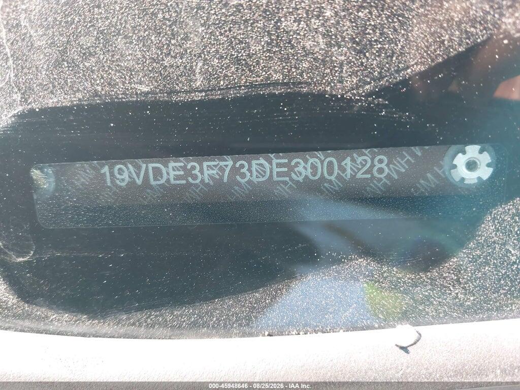 19VDE3F73DE300128 2013 ACURA ILX HYBRID photo no. 9