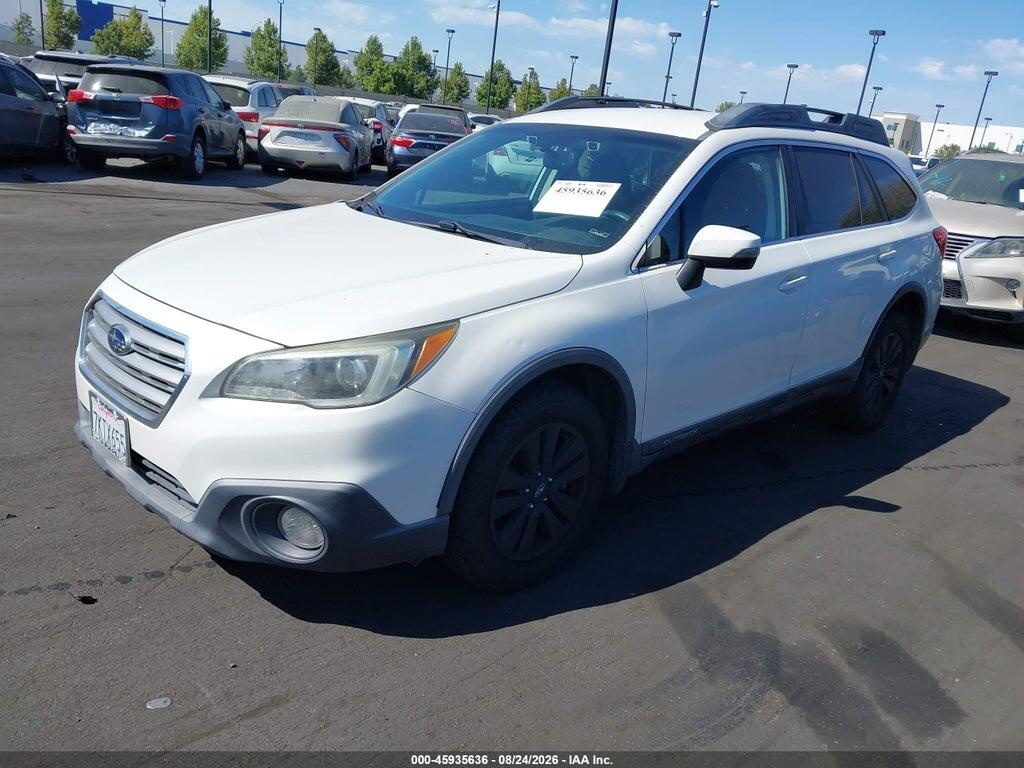 4S4BSAFC1F3316150 2015 SUBARU OUTBACK photo no. 2