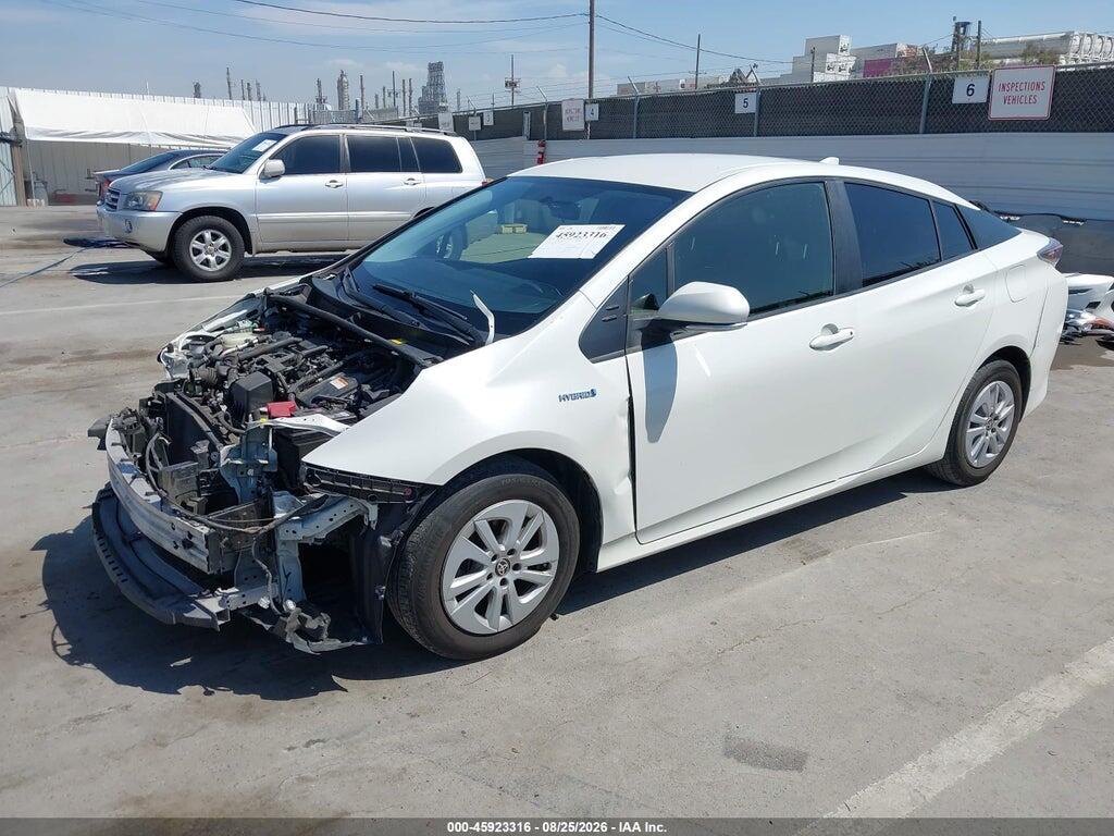 JTDKBRFU7G3512557 2016 TOYOTA PRIUS photo no. 2