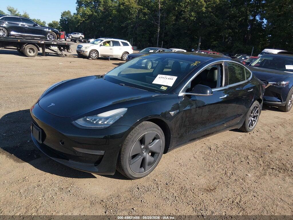 5YJ3E1EAXKF396139 2019 TESLA MODEL 3 photo no. 2