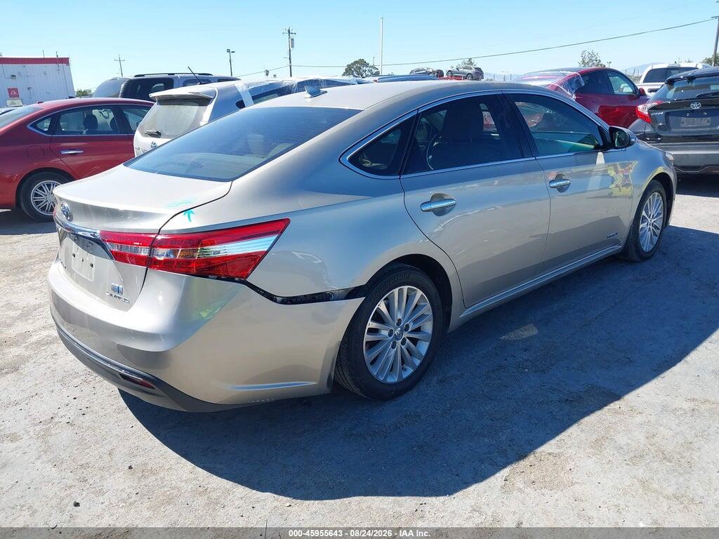 4T1BD1EB7FU043289 2015 TOYOTA AVALON HYBRID photo no. 4